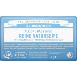 Dr. Bronner's Neutral Mild Bar Soap - 140 g