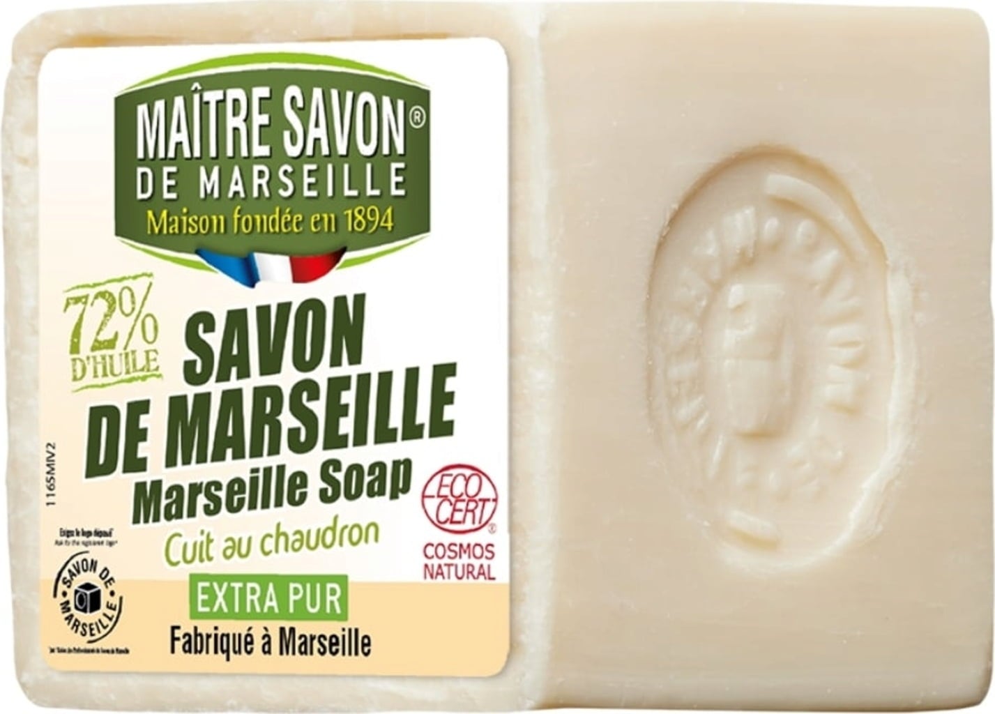 MAÎTRE SAVON DE MARSEILLE Marseille milo Extra Pure - 500 g