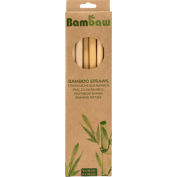 Bambaw Bambus Trinkhalme Box - 12x 14 cm & 22 cm