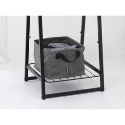 brabantia Foldable Laundry Basket - Pepper Black