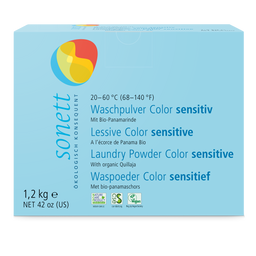 Sonett Sensitiv mosópor színes ruhaneműhöz - 1,20 kg
