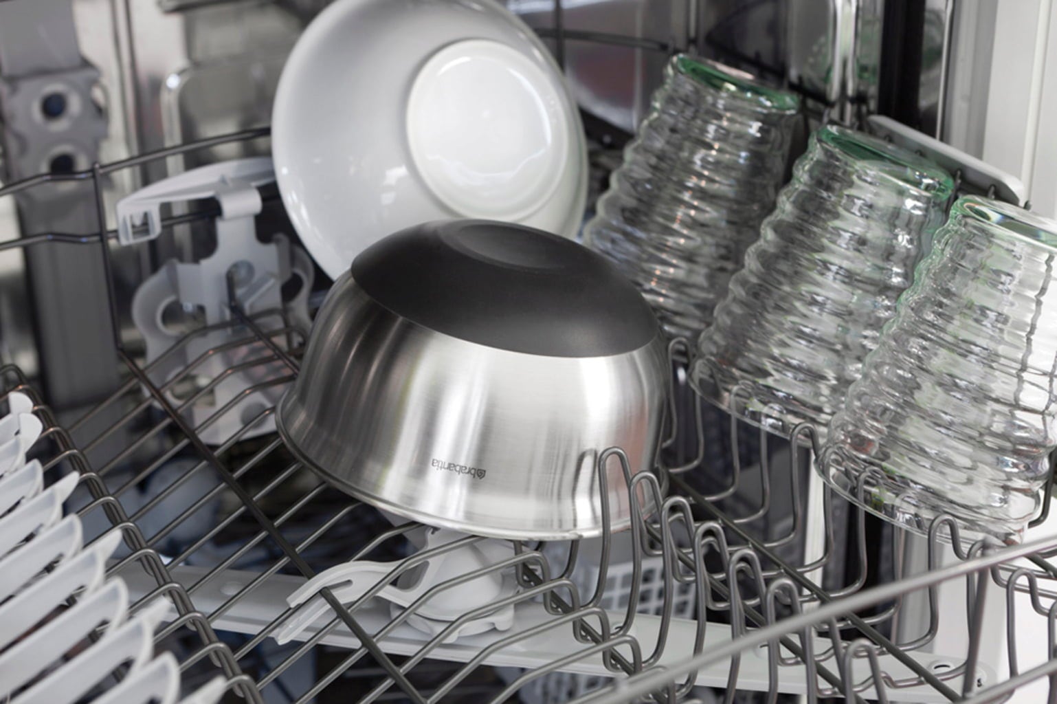 brabantia Rührschüssel Matt Steel - 1 L black