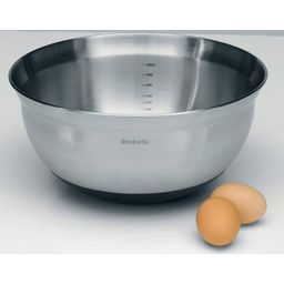 brabantia Matt Steel Mixing Bowl - 3 L Black