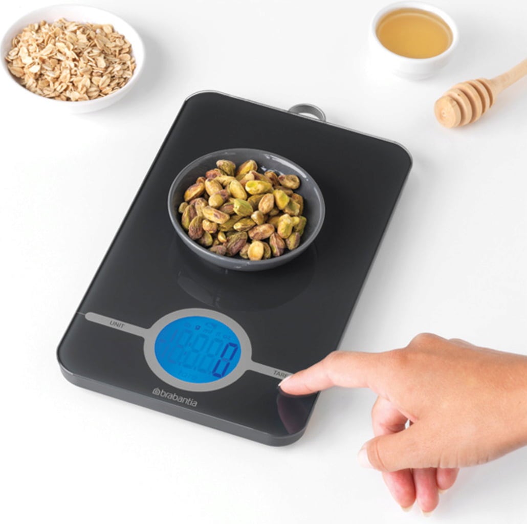 brabantia Tasty+ Digitális konyhai mérleg - Dark Grey