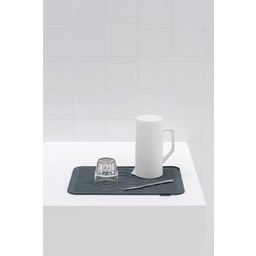 brabantia Silikon Abtropfmatte - Dark Grey