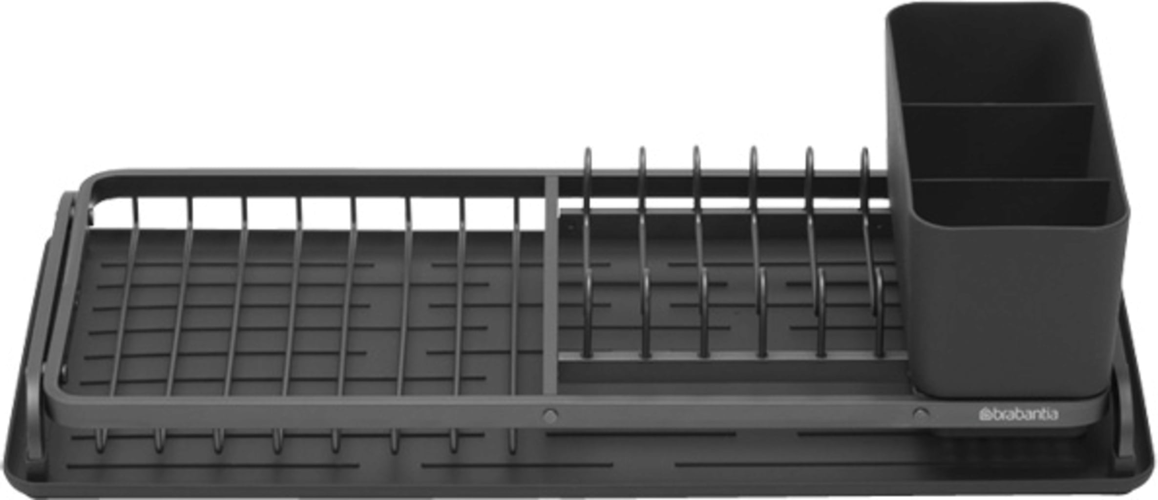 brabantia Kompaktes Abtropfgestell - Dark Grey