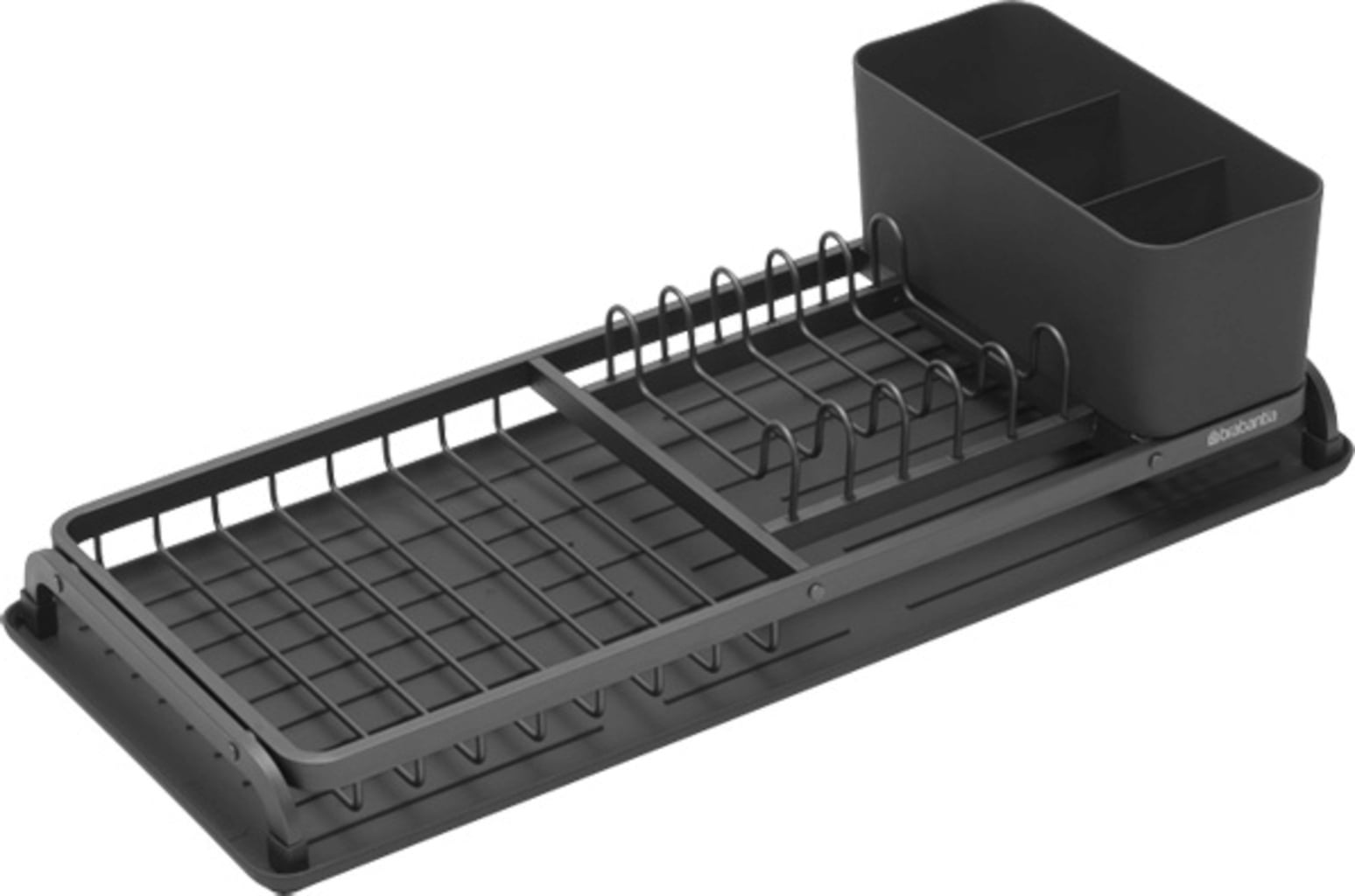 brabantia Kompaktes Abtropfgestell - Dark Grey