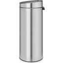 brabantia Touch Bin New 30 L with a Plastic Liner - Matt Steel