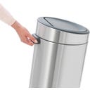 Poubelle Touch Bin New 30 L avec Seau Intérieur - Matt Steel Fingerprint Proof