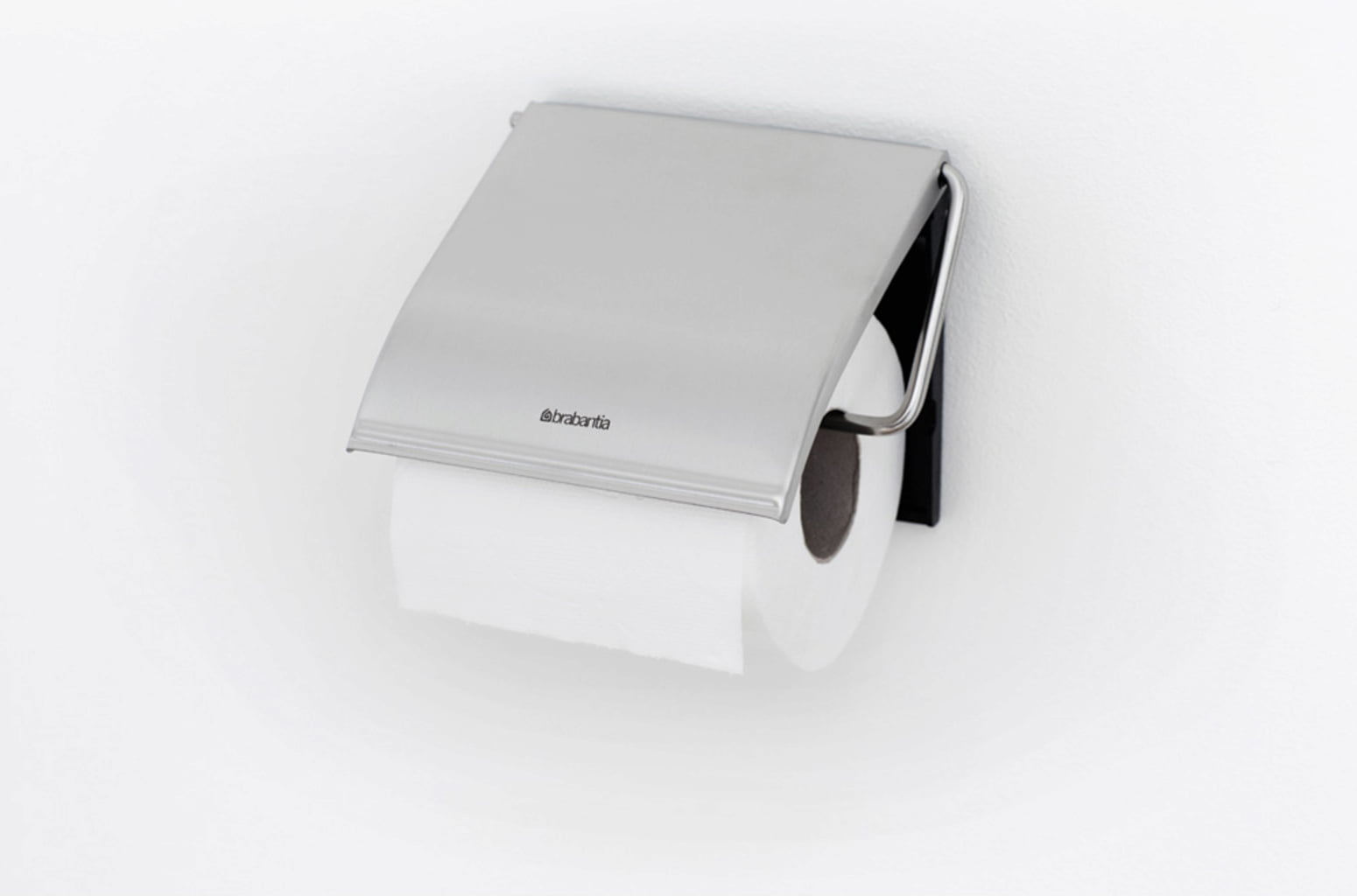 brabantia Classic - Porta Carta Igienica da Muro - Matt Steel