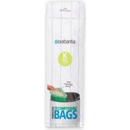 Bolsas de Basura PerfectFit - Biodegradables - 10L (K) - 10 unidades por rollo.