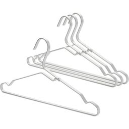 brabantia Set de 4 Perchas de Aluminio - Silver