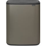 Kosz na śmieci Bo Touch 2 x 30 L z 2 plastikowymi wkładami