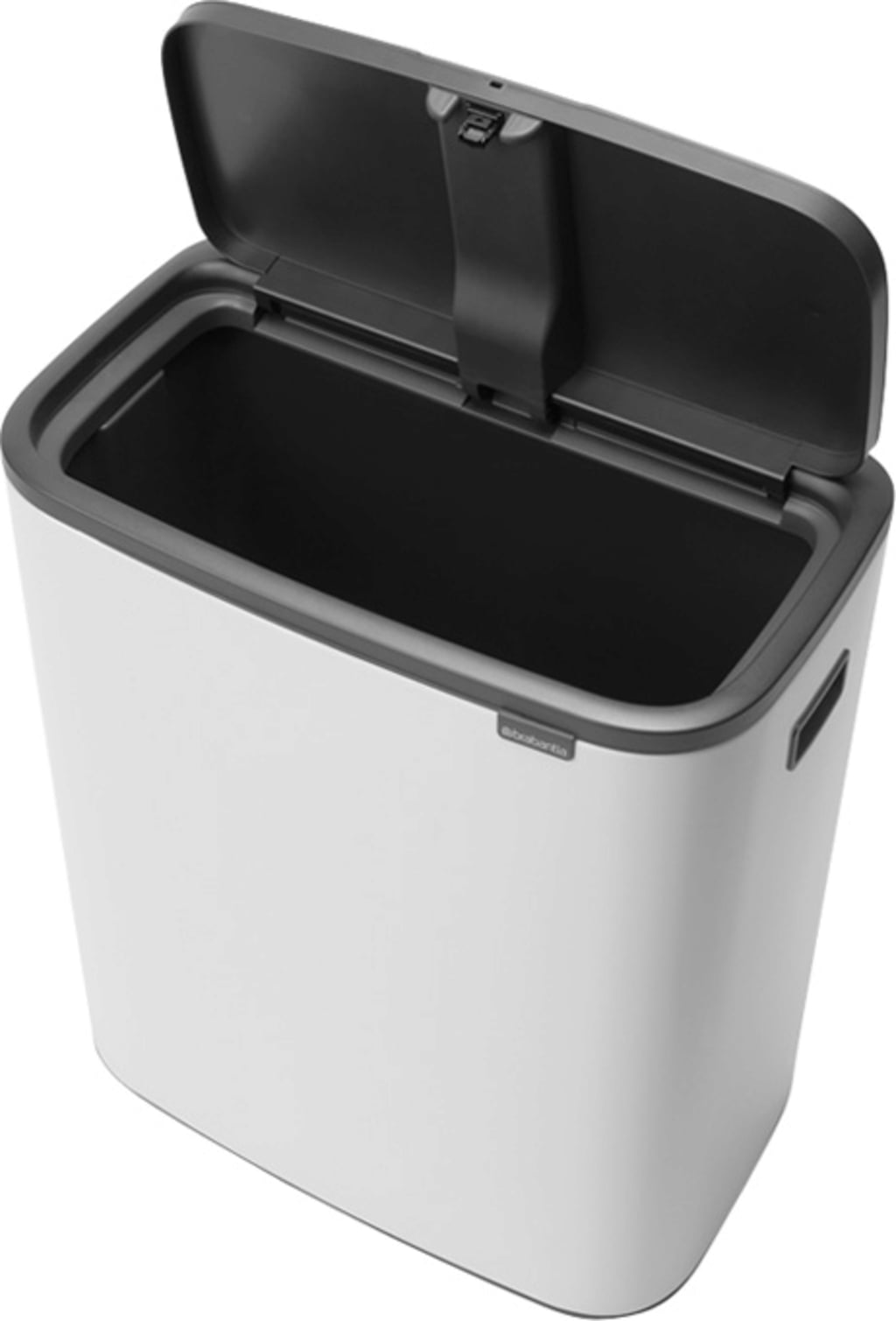 brabantia Bo Touch Bin 60 L avec 1 Seau Intérieur - Blanc