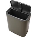 brabantia Bo Touch Bin, 60 Liter - Platinum