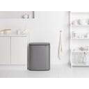 brabantia Bo Touch Bin, 60 Liter - Platinum