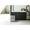 Bo Touch Bin - Pattumiera 60 L con Inserto in Plastica - Matt Steel Fingerprint Proof