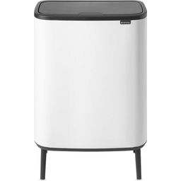 brabantia Bo Touch Bin, 2 x 30 Liter - White