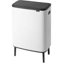 brabantia Bo Touch Bin, 2 x 30 Liter - White