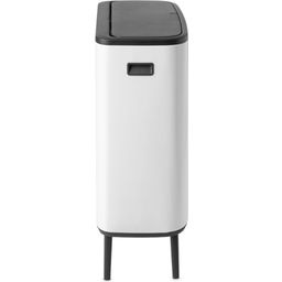 brabantia Bo Touch Bin, 2 x 30 Liter - White