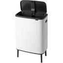 brabantia Bo Touch Bin, 2 x 30 Liter - White