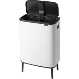 brabantia Bo Touch Bin, 2 x 30 Liter - White