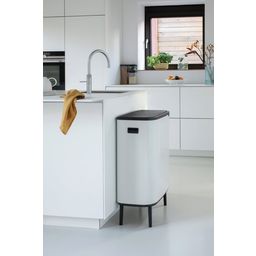 brabantia Bo Touch Bin, 2 x 30 Liter - White