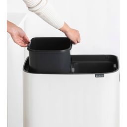 brabantia Bo Touch Bin, 2 x 30 Liter - White