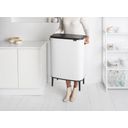 brabantia Bo Touch Bin, 2 x 30 Liter - White