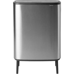 brabantia Bo Touch Bin, 2 x 30 Liter - Matt Steel Fingerprint Proof