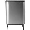 brabantia Bo Touch Bin Hi, 60 Liter - Matt Steel Fingerprint Proof