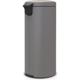 Newicon 30 L kosz na śmieci z plastikową wkładką - Mineral Concrete Grey
