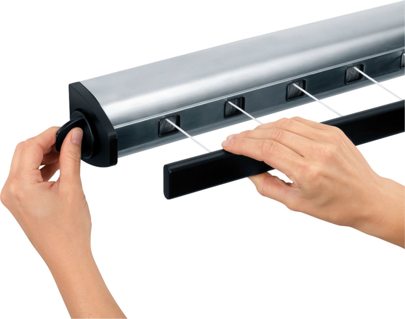brabantia Enrouleur de Corde à Linge, 22 mètres - Acier inox