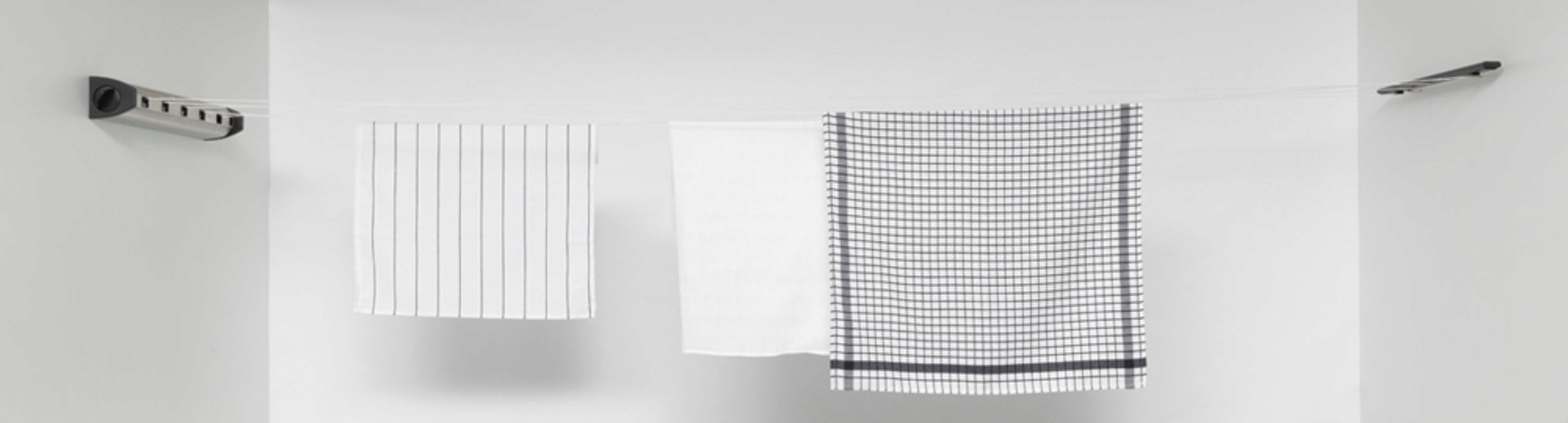 brabantia Enrouleur de Corde à Linge, 22 mètres - Acier inox