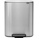 brabantia Bo Pedaalemmer, 60 Liter - Matt Steel Fingerprint Proof