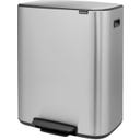 brabantia Bo Pedaalemmer, 60 Liter - Matt Steel Fingerprint Proof
