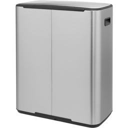 brabantia Bo Pedaalemmer, 60 Liter - Matt Steel Fingerprint Proof