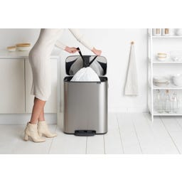brabantia Bo Pedaalemmer, 60 Liter - Matt Steel Fingerprint Proof