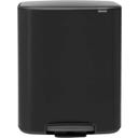 brabantia Bo Pedaalemmer, 60 Liter - Matt Black