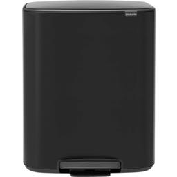 brabantia Bo Pedaalemmer, 60 Liter - Matt Black