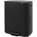 brabantia Bo Pedaalemmer, 60 Liter - Matt Black