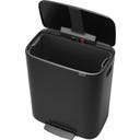 brabantia Bo Pedaalemmer, 60 Liter - Matt Black