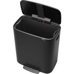 brabantia Bo Pedaalemmer, 60 Liter - Matt Black