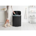 brabantia Bo Pedaalemmer, 60 Liter - Matt Black