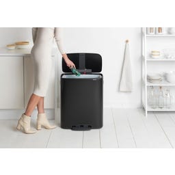 brabantia Bo Pedaalemmer, 60 Liter - Matt Black