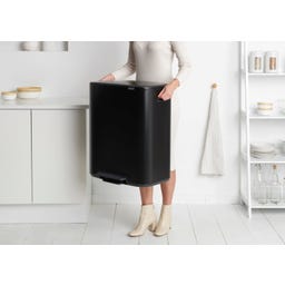 brabantia Bo Pedaalemmer, 60 Liter - Matt Black
