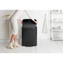 brabantia Bo Pedaalemmer, 60 Liter - Matt Black