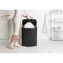 brabantia Bo Pedaalemmer, 60 Liter - Matt Black