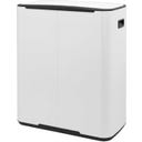 brabantia Bo Pedal Bin, 2 x 30L - White