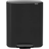 brabantia Bo Pedal Bin, 2 x 30L